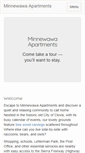 Mobile Screenshot of minnewawa-apts.com